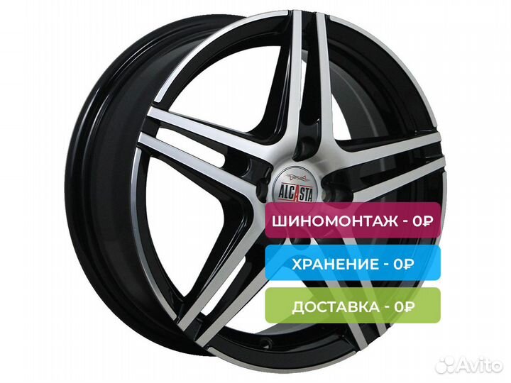 R15 4x100 6J ET40 D60,1 Alcasta M54 BKF