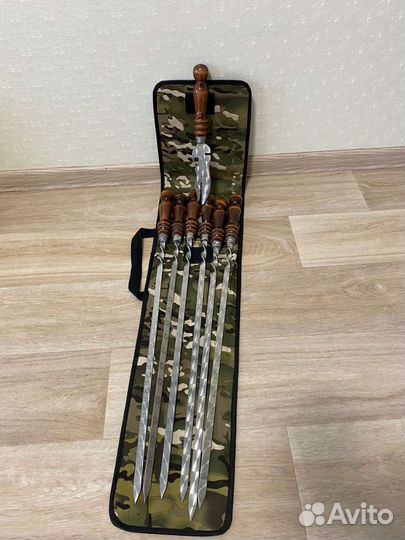 Набор шампуров в чехле