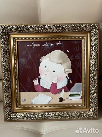 Серия картин по мотивам Гапчинской