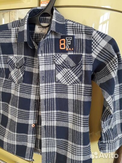 Рубашка для мальчика, 122р, турция