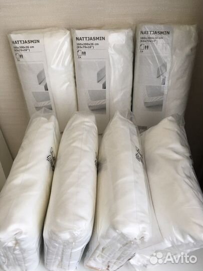 Простынь Икеа Nattjasmin