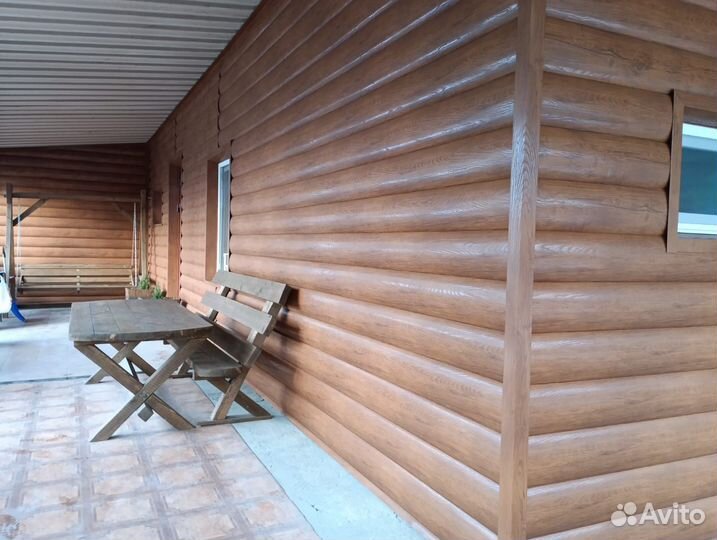 Сайдинг металлический в пленке (Блок Хаус)