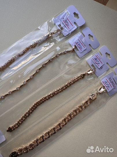 Браслет женский мед сплав