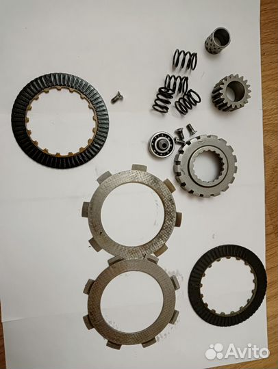 Корзина сцепления питбайка в разборе