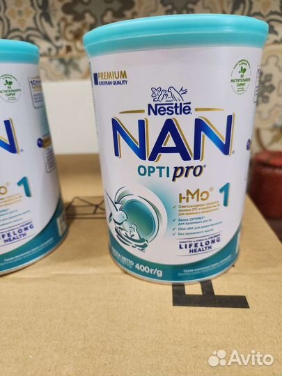 Детская молочная смесь нан
