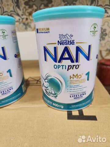 Детская молочная смесь нан