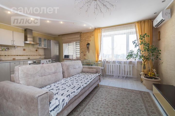 3-к. квартира, 61,4 м², 12/13 эт.