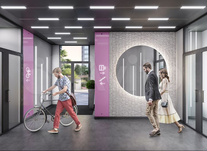 2-к. квартира, 60,2 м², 23/24 эт.