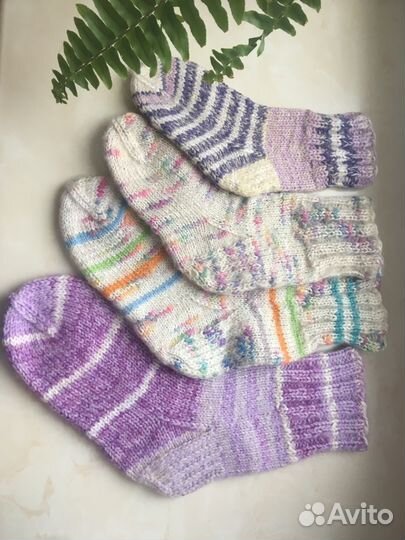 Носочки шерстяные