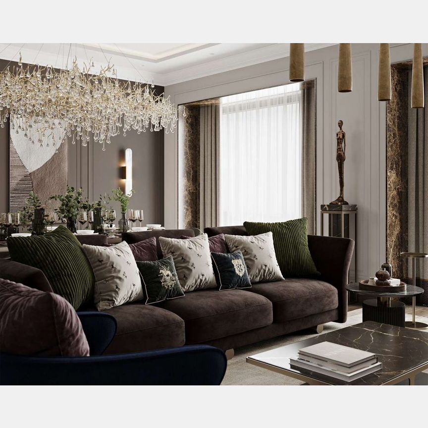 3-к. квартира, 95,5 м², 2/41 эт.