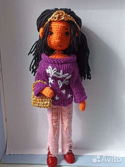Куклы вязанные ручная работа