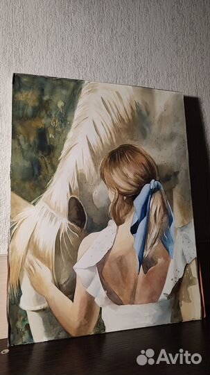 Картина акварелью 