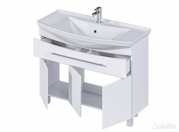 Тумба c раковиной 105 см. 1Marka Lina