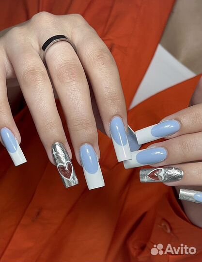 Наращивание ногтей/ покрытие гель лак
