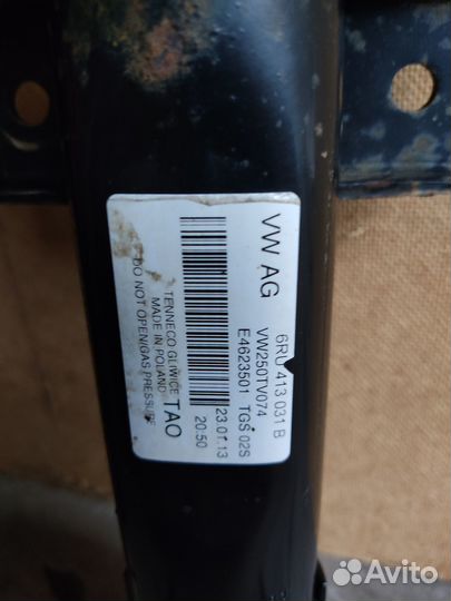 Стойки подвески Volkswagen Polo Sedan (зад, перед)