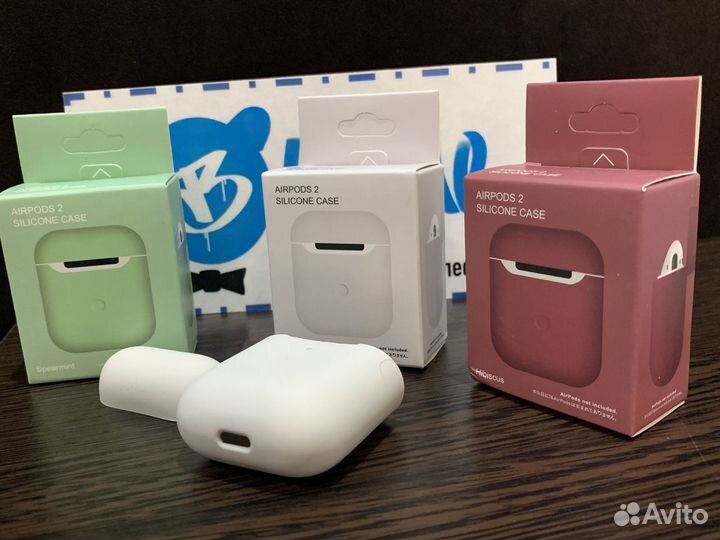 Чехол Silicone Case для AirPods 2