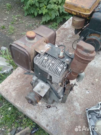 Двигатель и запчасти от мотоблока мб 1 Нева Каскад