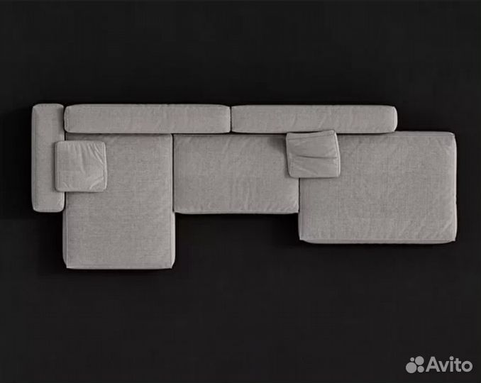 Диван со спальным местом 4400х1800 мм