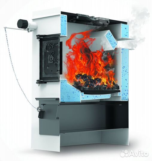 Твердотопливный котел Сибирь 10 нмк