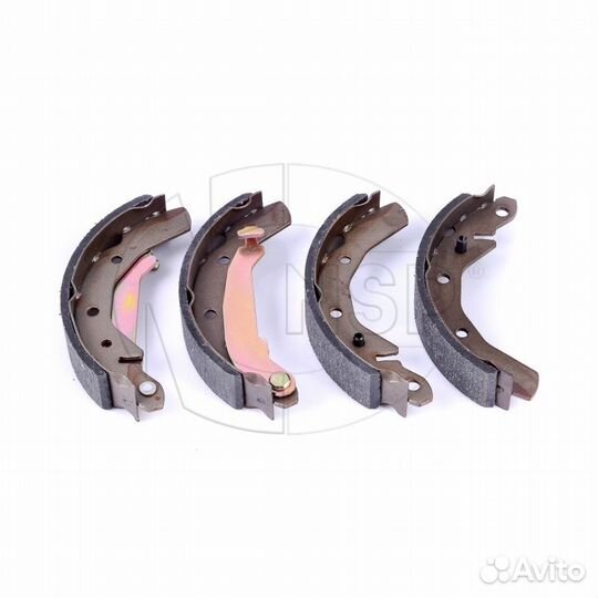 Колодки тормозные задние daewoo matiz барабанные