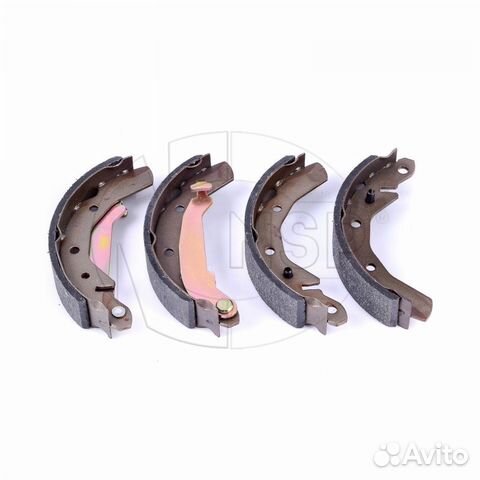 Колодки тормозные задние daewoo matiz барабанные