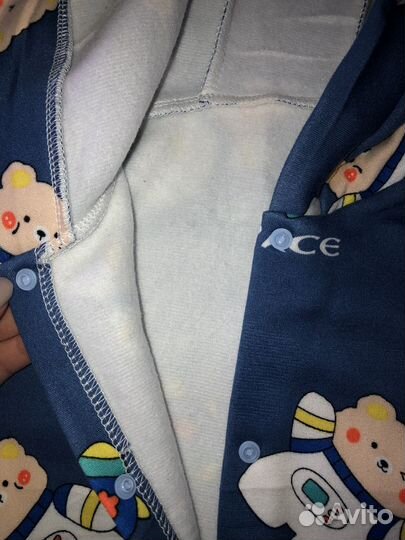 Комбинезон утепленный новый 74-80