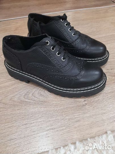 Ботинки женские 39 размер натуральная кожа