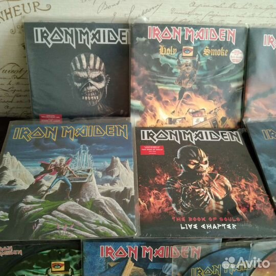 Iron maiden винил killers powerslave fear piece
