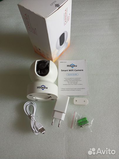 Ip камера WiFi (видеоняня) Hiseeu FJ3C 2 Mp новая