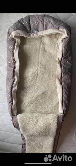 Конверт из натуральной овчины