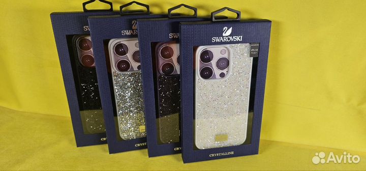 Чехол Swarovski iPhone 14 Pro