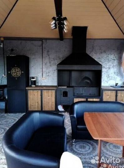 Мангальная зона для беседки Комфорт-3