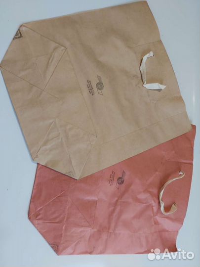 Бумажные пакеты с ручками, СССР