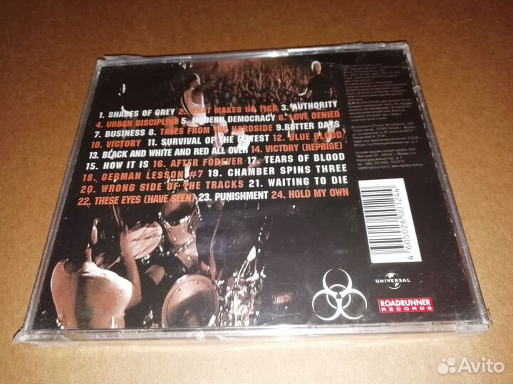 Biohazard - No Holds Barred - Live In Europe CD