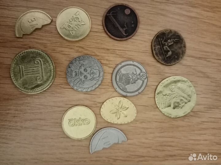 Завры, монеты, Скрепыши, магнит