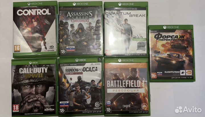 Игры на xbox One