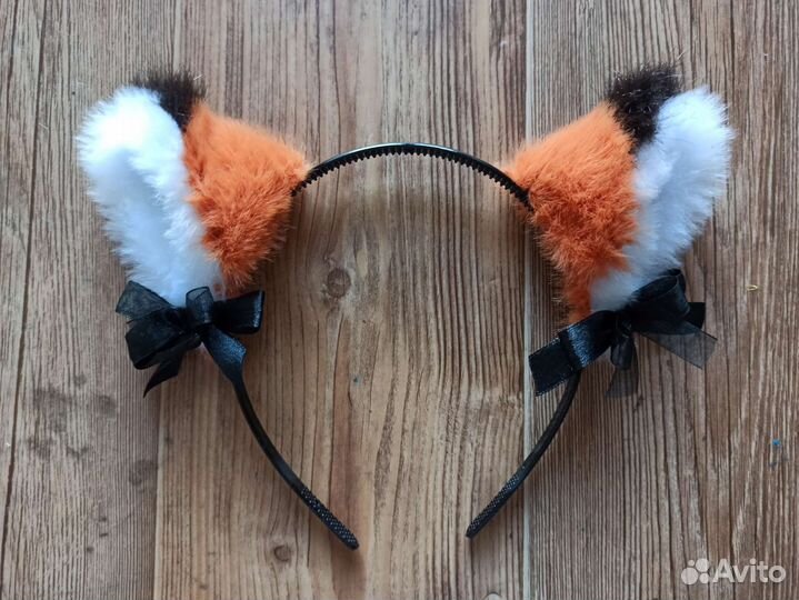 Ободок ушки лисы. Костюм лисичка