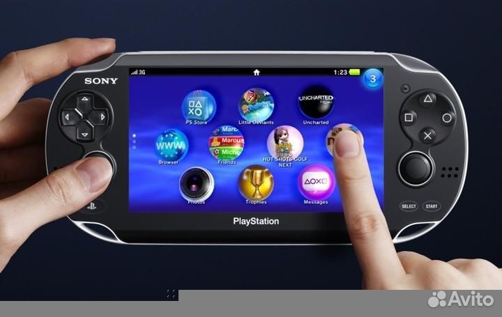 Sony PS Vita Fat PCH-1108 Wi-Fi+3G (8г/Прош 3.65)