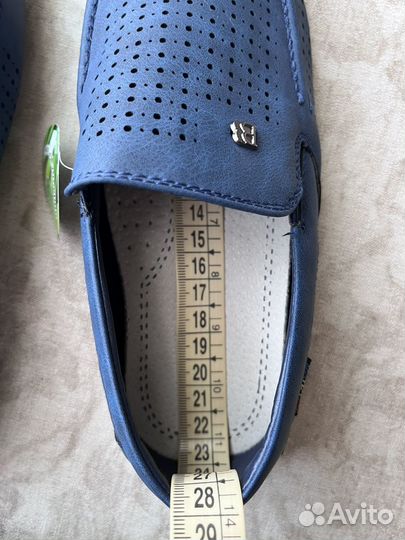 Туфли-мокасины на мальчика 37-38 размер