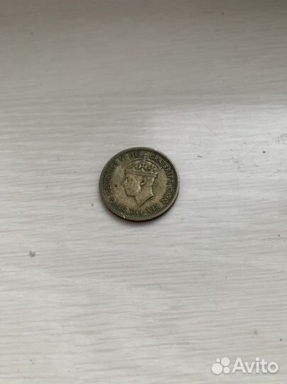 Монета 1 шилинг 1951 Британская Западная Африка