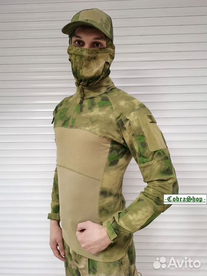 Тактическая боевая рубашка Combat Мох (M-3XL) р