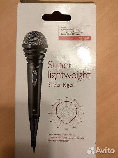 Проводной микрофон Philips sbcmd110