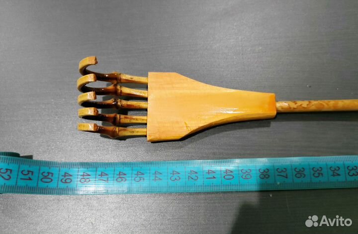 Чесалка для спины из бамбука, массажер