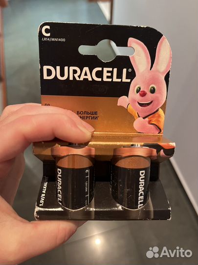 Батарейки duracell c2