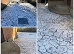 Аналог тротуарной плитке Печатный бетон