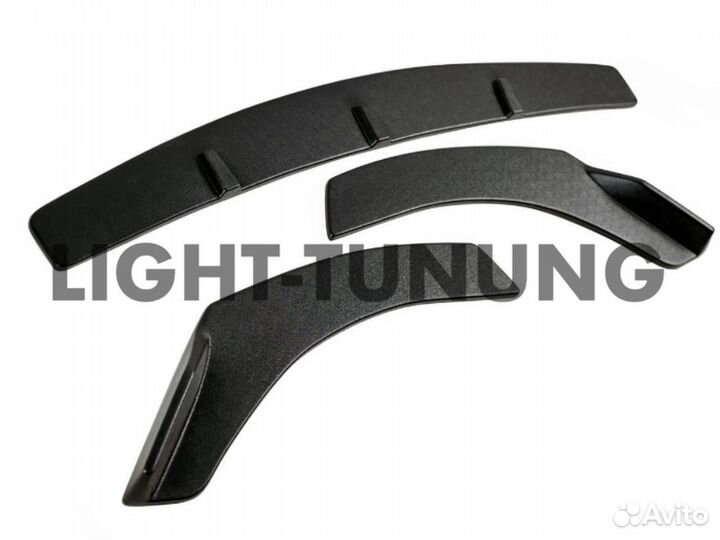 Сплиттер на бампер универсальный