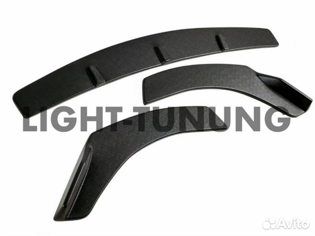 Сплиттер на бампер универсальный