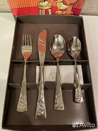 Детский набор столовых приборов Teddy