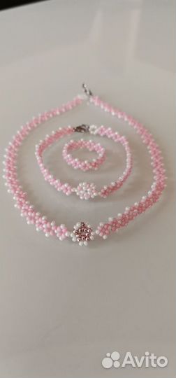 Бисер Чокер Браслет Кольцо