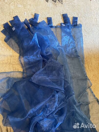 Штора тюль органза 2 шт